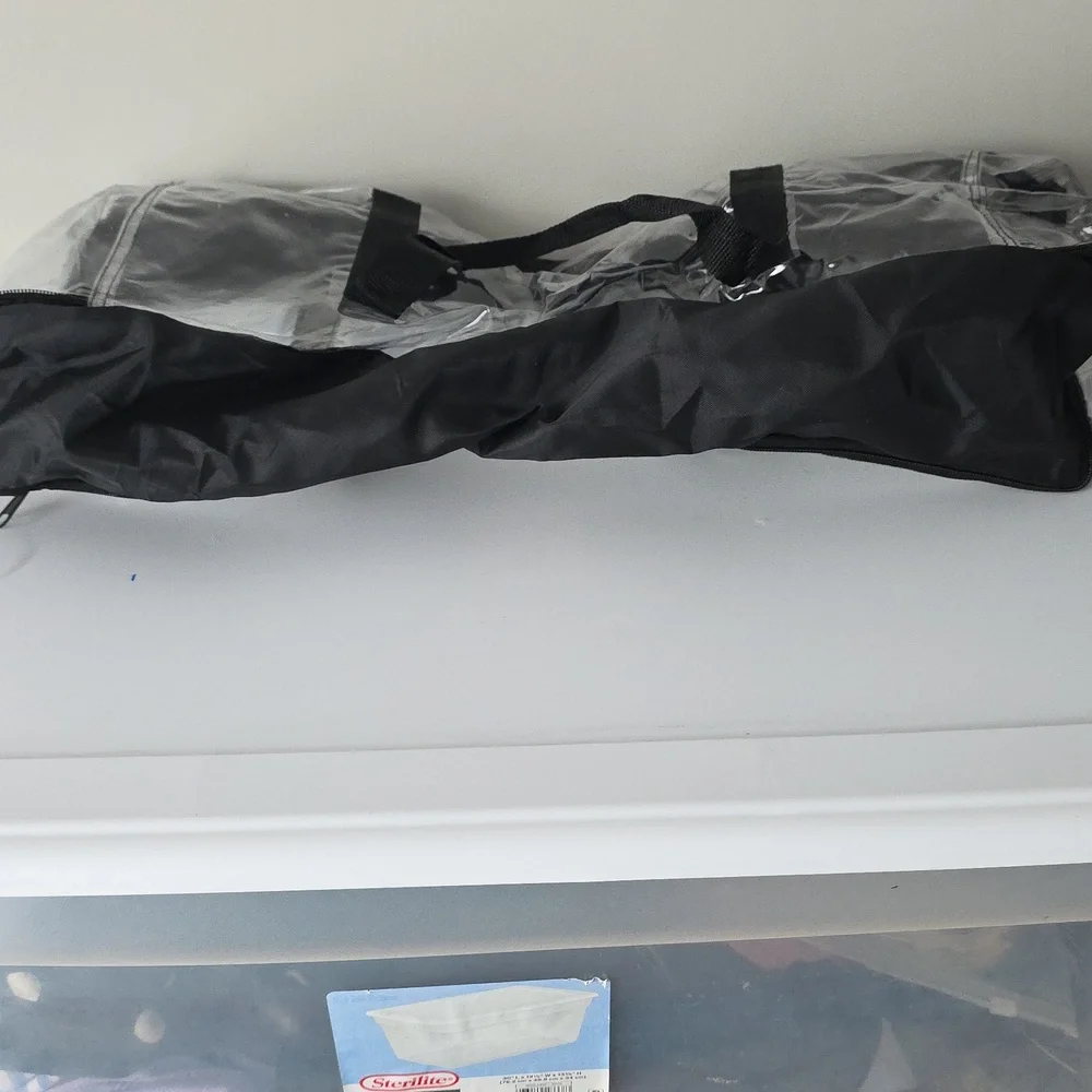 Clear Baseball Cap Storage Travel Bag Hat Organizer Holds Multiple Caps